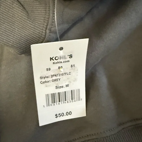 Kohl's Gray Snoopy Stay Cool Hoodie - Picture 3 of 3